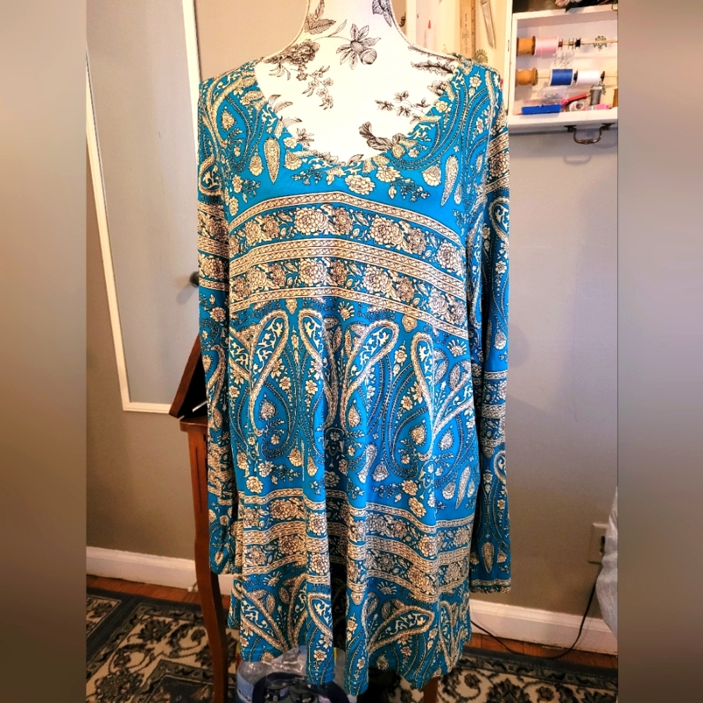Popyoung stretchy top 2x